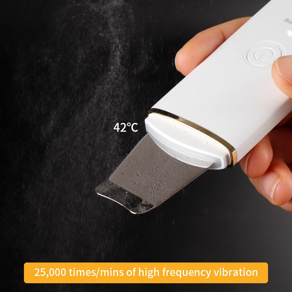 Ultrasonic Deep Pore Cleansing Skin Scrubber