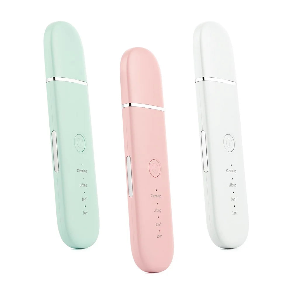 Ultrasonic Deep Pore Cleansing Skin Scrubber