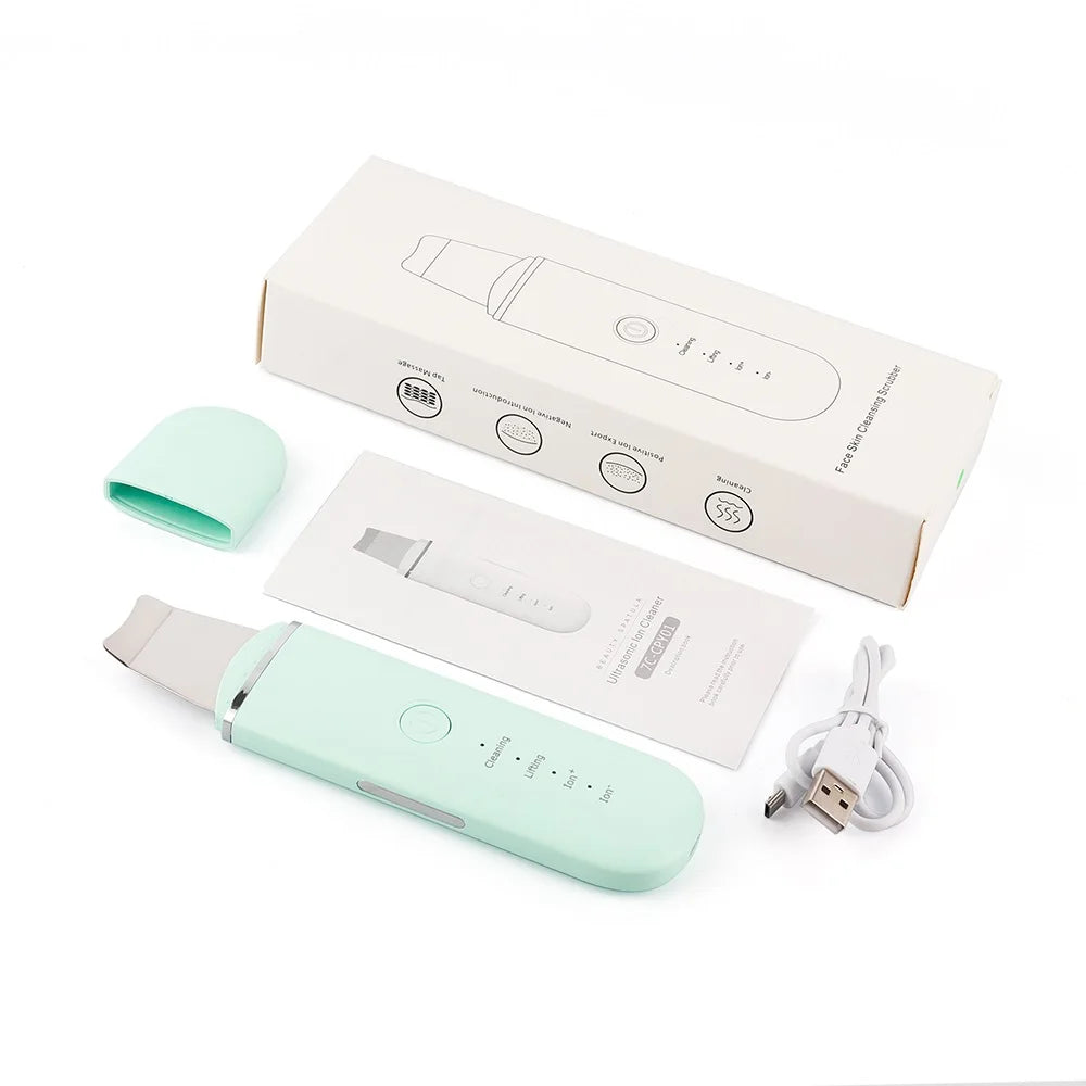 Ultrasonic Deep Pore Cleansing Skin Scrubber