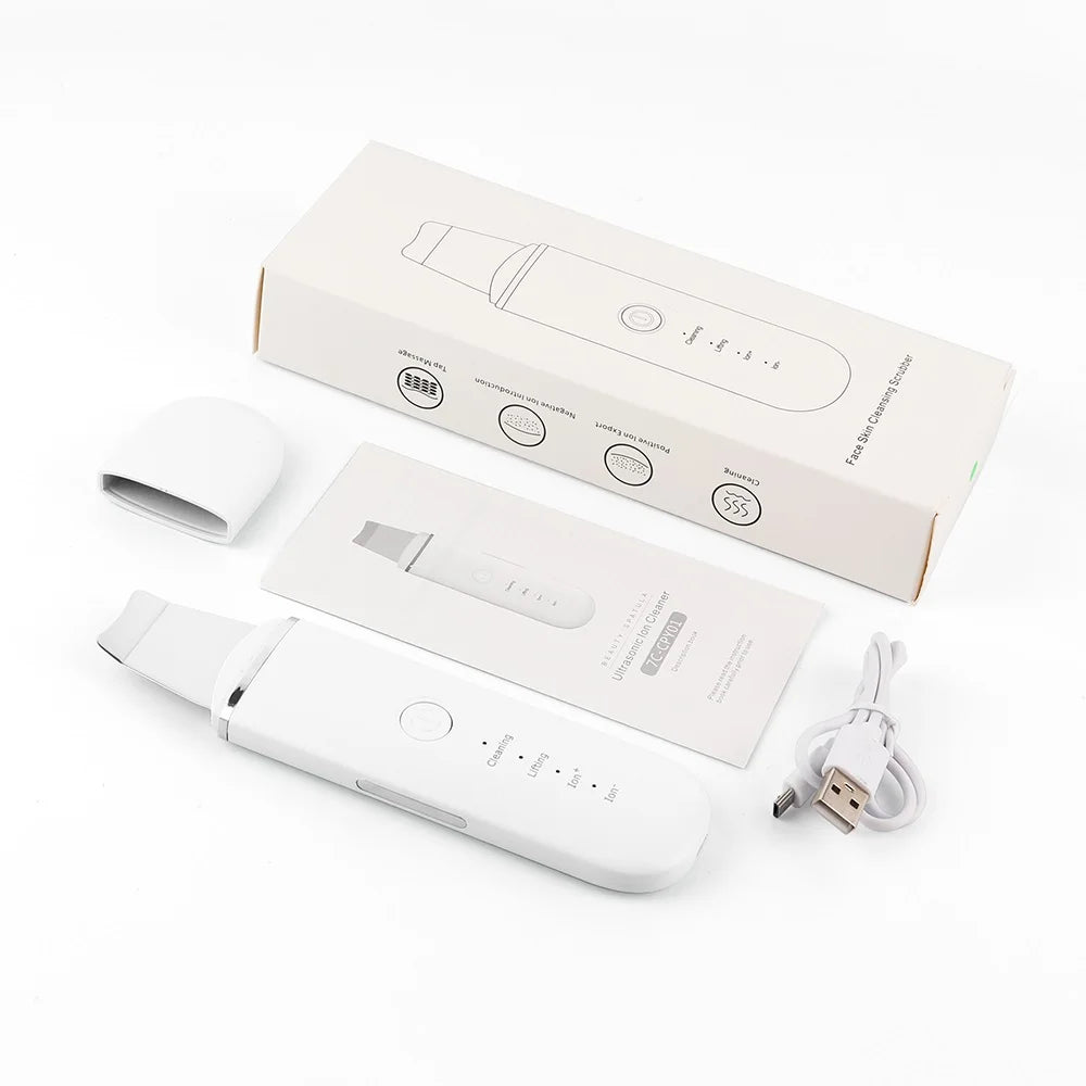 Ultrasonic Deep Pore Cleansing Skin Scrubber