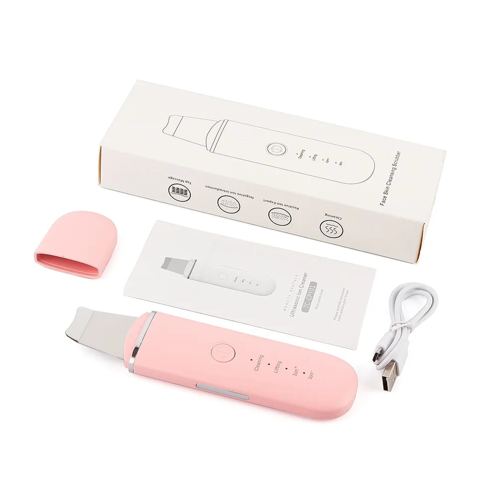 Ultrasonic Deep Pore Cleansing Skin Scrubber